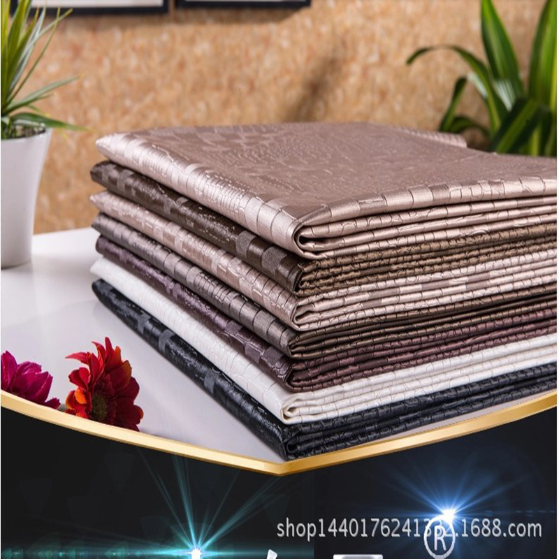 厂家直销 皮革面料包装革软包装饰PU革沙发箱包礼盒革背景墙面料