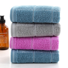 廠家批發純棉毛巾定製logo中色系禮品毛巾加厚成人居家日用洗臉巾