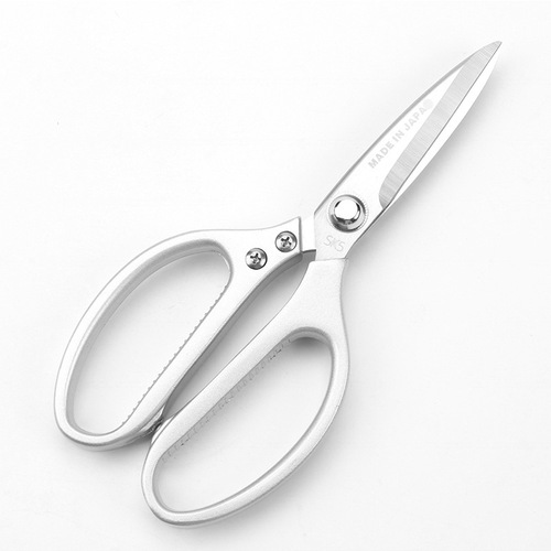 Stainless steel powerful multi-functional kitchen scissors food supplement household meat cutting scissors SK5 aluminum alloy chicken bone scissors