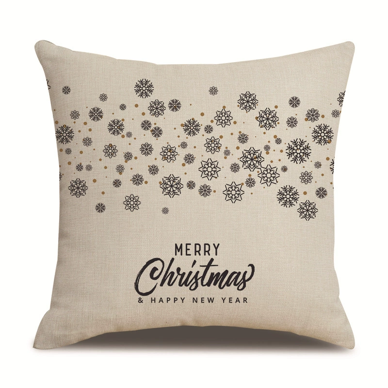 Christmas pillow, pillowcase, sofa for bed