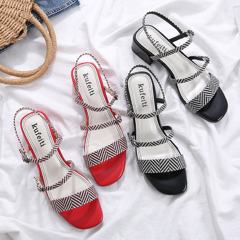 Chaussures été pour femme en Caoutchouc - Ref 3346178 Image 4