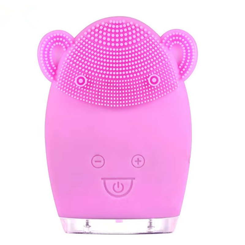 洁面仪 超声波硅胶电动洗脸仪 毛孔清洁器 多功能导入刷 洗脸神器|ms