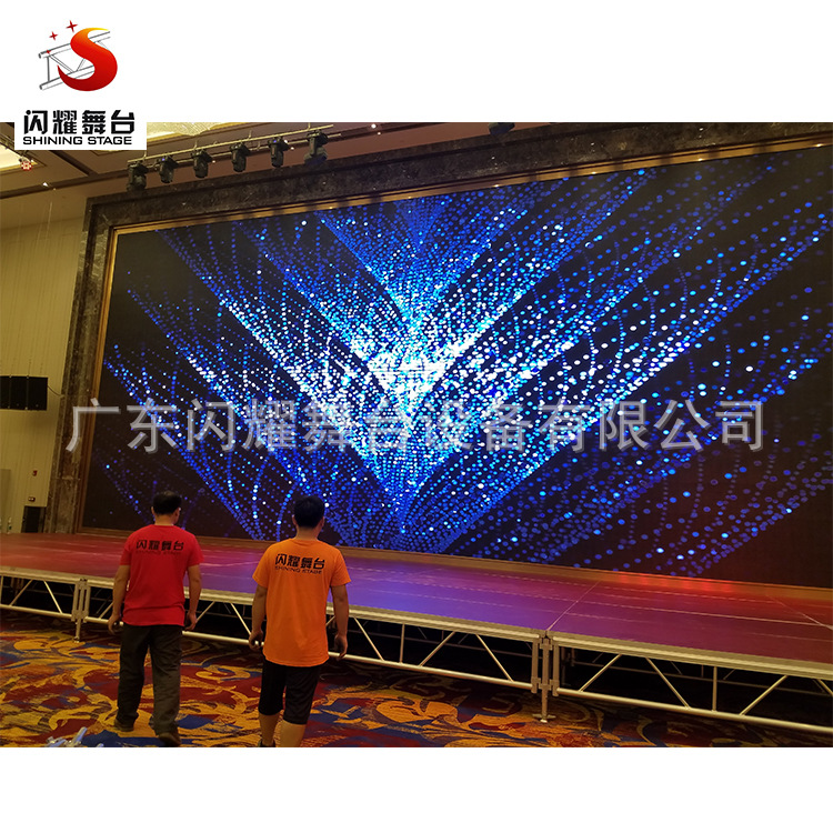 专业生产铝合金可调节高度可移动舞台、拼装舞台、折叠舞台