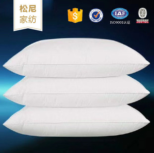 Factory direct pillow pillow core hotel feather velvet pillow double single adult pillow core pillow