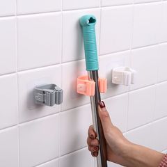 Mop rack, punch-free, mop clip, mop hook, bathroom rack, powerful wall-mounted storage, load-bearing kitchen