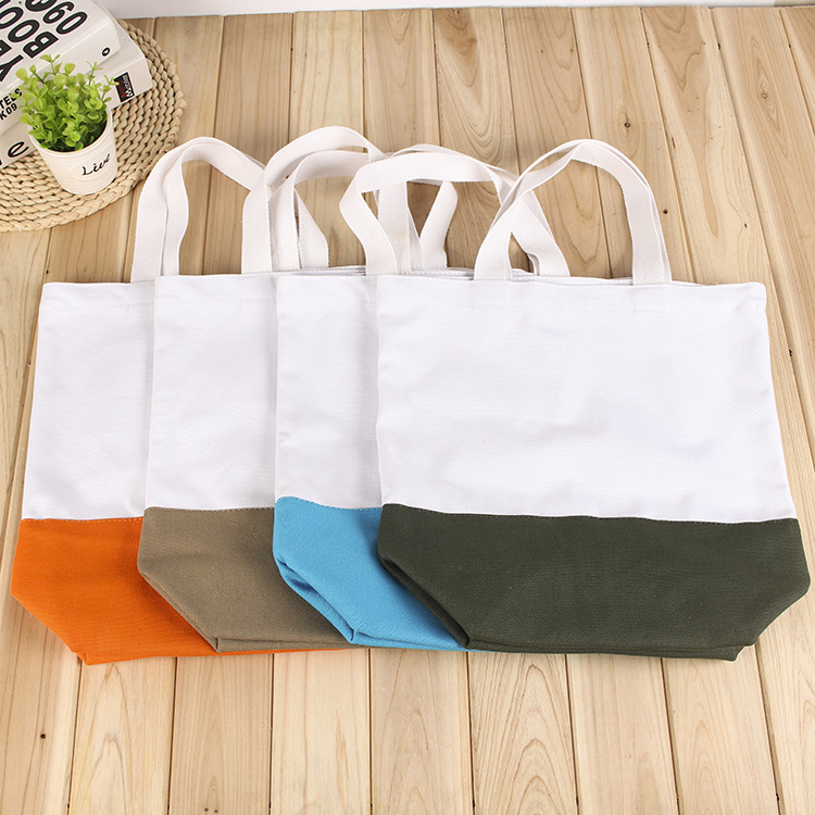 全棉帆布袋定做logo广告手提帆布袋定制 彩印创意礼品棉布袋订做