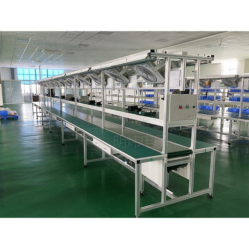 电子生产皮带流水线工作台自动化生产流水线输送带生产流水线