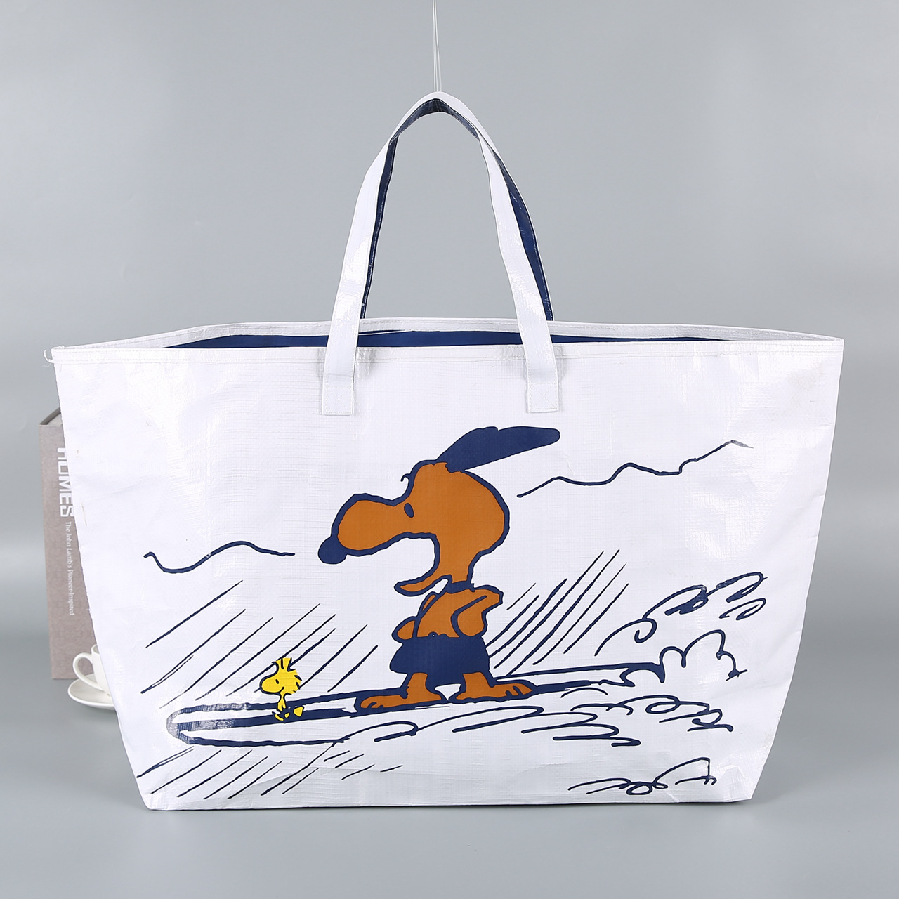 彩印覆膜编织袋 防水塑料编织袋环保手提袋定做可印logo