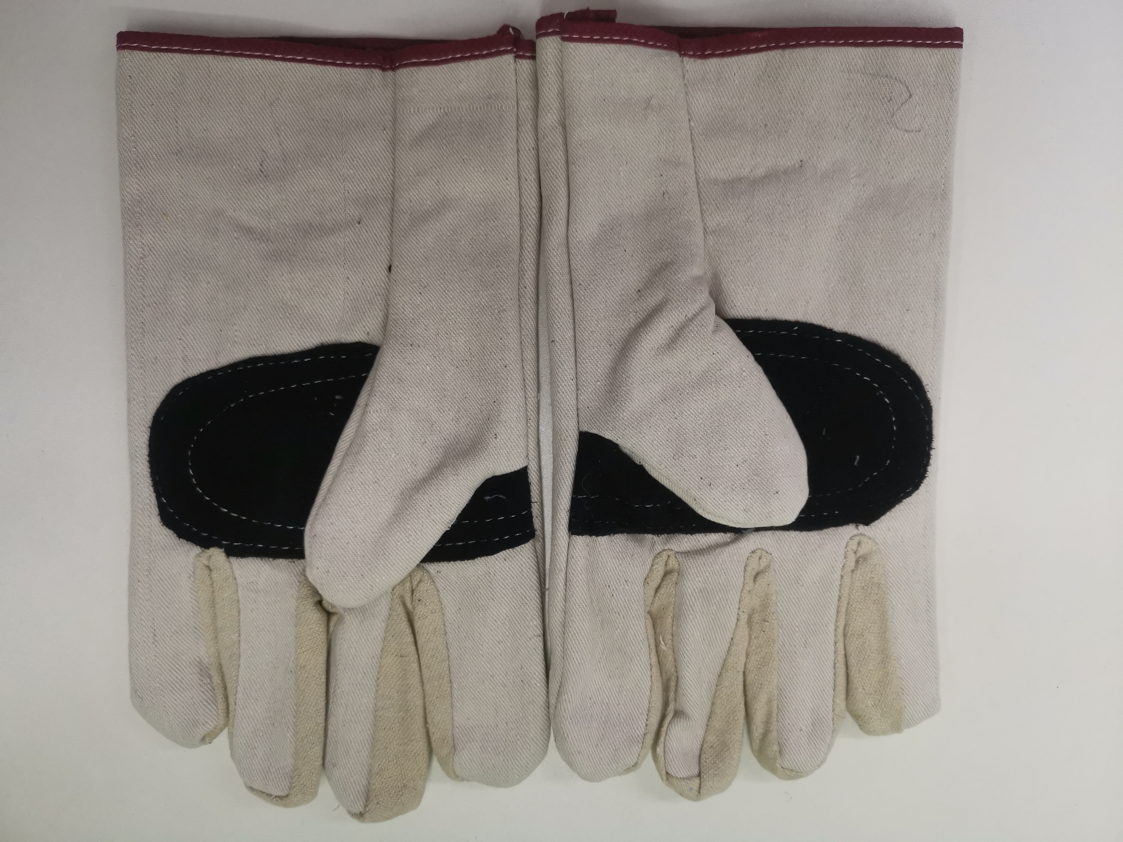 双层掌心加厚帆布手套\FB-003\帆布\耐磨\金成源