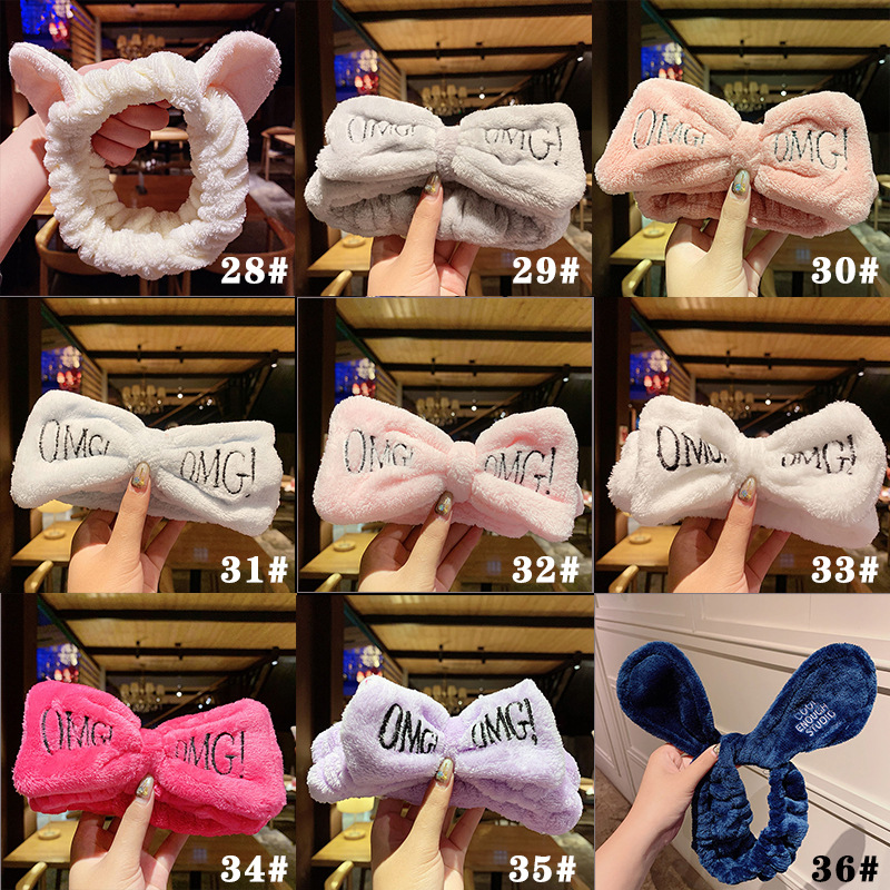 Women'S Sweet Rabbit Bow Knot Cloth Hair Band display picture 14