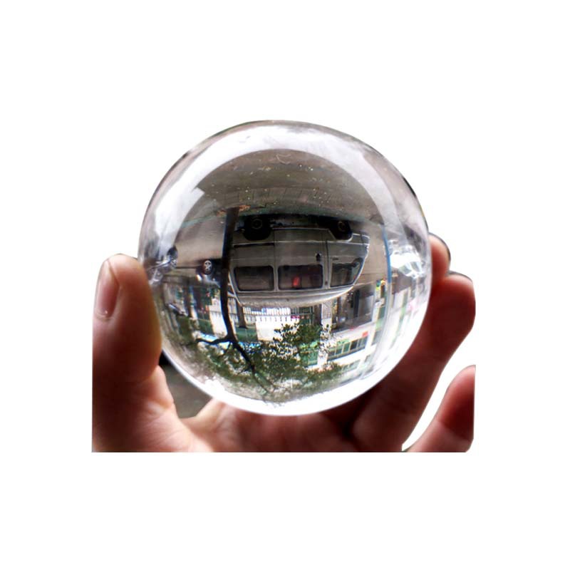 批发透明水晶球玻璃球装饰品办公室摆件水晶工艺品摄影K9转运球