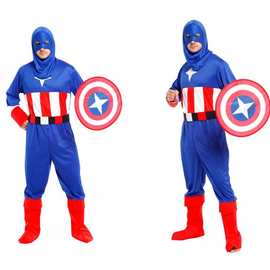 万圣节cosplay服装 成人美国队长 英雄联盟装扮演出服 M-0097盾牌