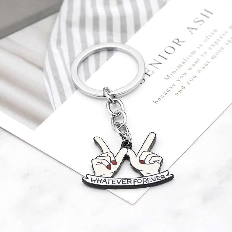 Explosion Keychain Valentine's Day Gift Gesture W Forever Forever Keychain Gros Nihaojewelry display picture 4