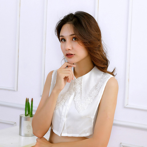 Korean style women's collar lace necklace fake collar decoration fake collar doll collar Korean black fake collar