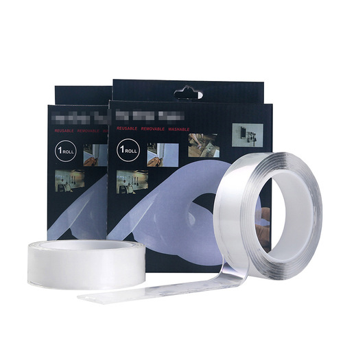 Directly supplied from the manufacturer, Nano Tape is a multi-functional, transparent, traceless washable magic tape with the same double-sided tape.