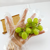 Thicked disposable glove food -grade catering eat lobster transparent plastic PE thin film gloves 100 households