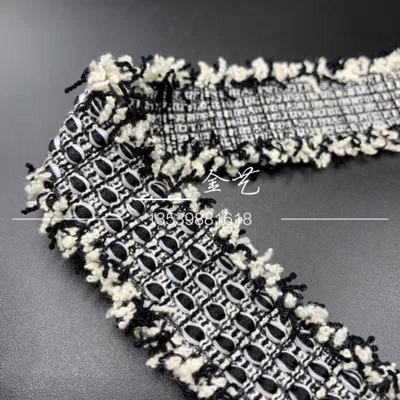 厂家直销多色小香风织带花边流苏带服饰辅料鞋帽diy装饰材