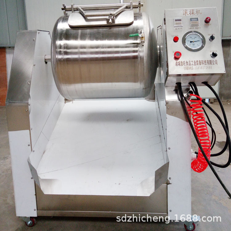 厂家定做真空滚揉机 腌制入味真空滚揉机 休闲酱菜真空滚揉机