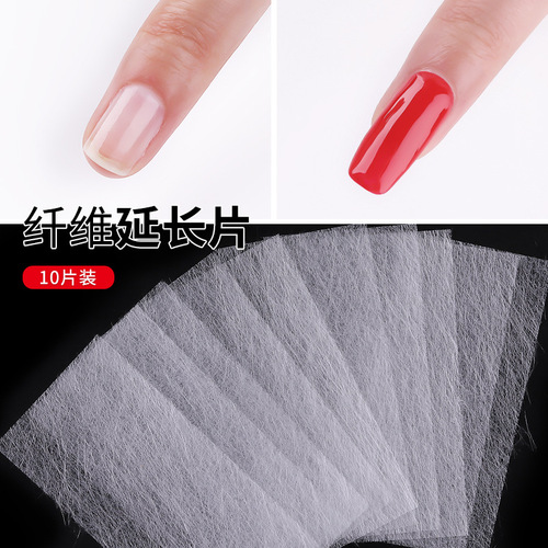Nail extension fiber sheet, fiberglass filament paper-free quick extension sheet, nail extension tool