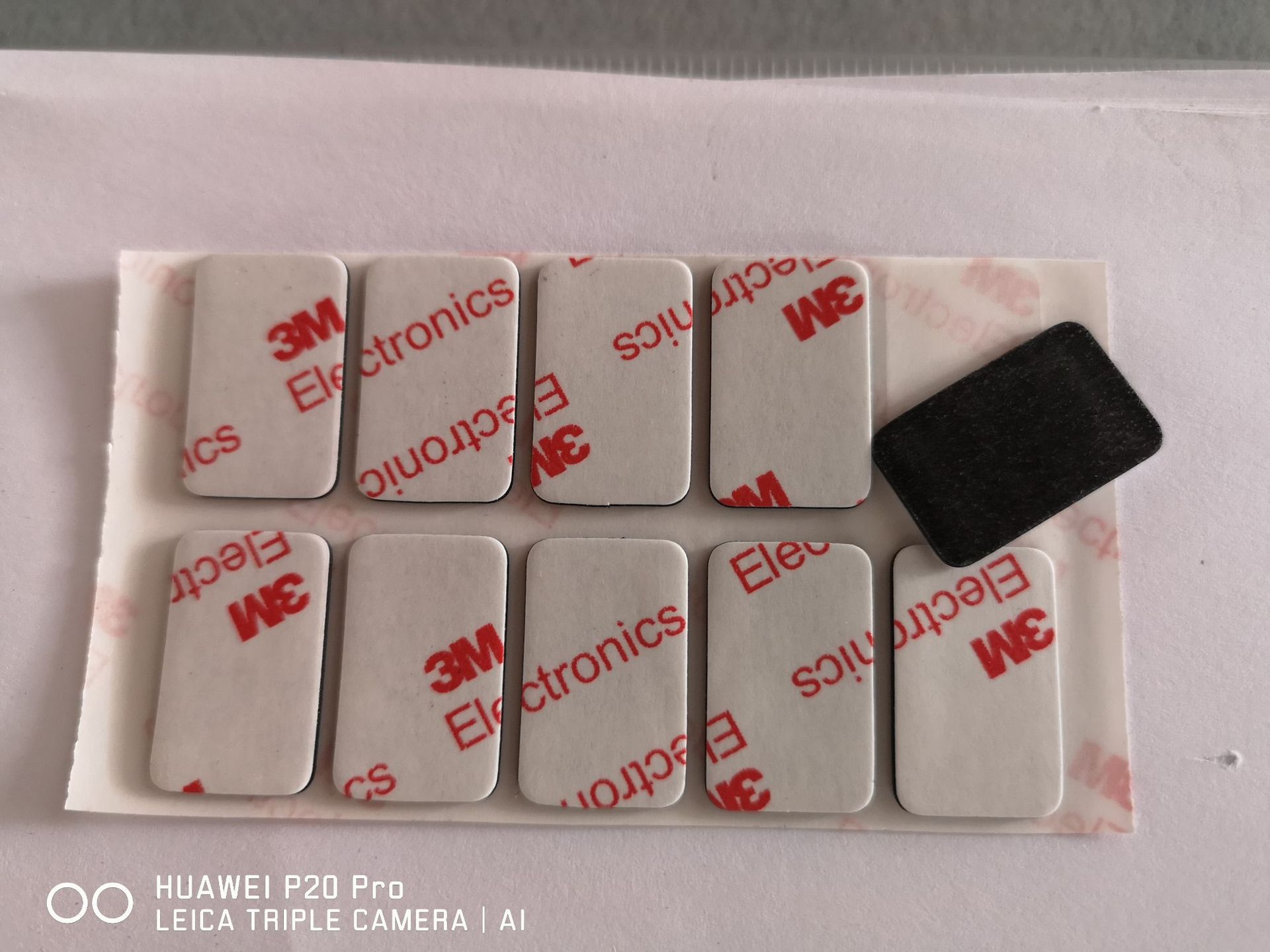 加厚无痕高粘白色泡棉胶