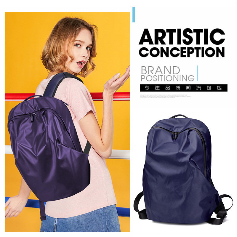 backpack waterproof fashion sports backpack large capacity colorful leather computer bag backpack cross-border schoolbag for women