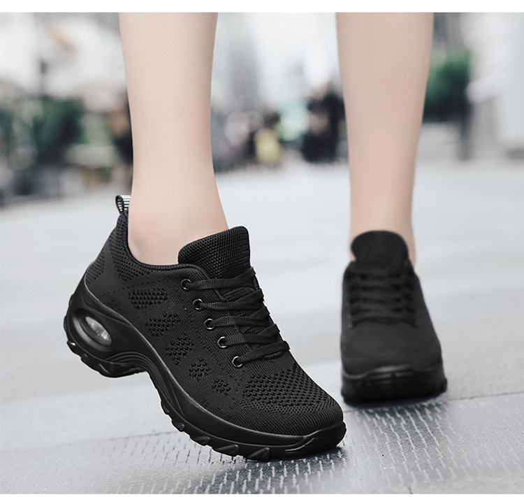 Woman Running Shoes Tennis Shoes Walking Shoes Sneakers Rubber Sole Slip Resistant Sneakers Footgear_voghion.com