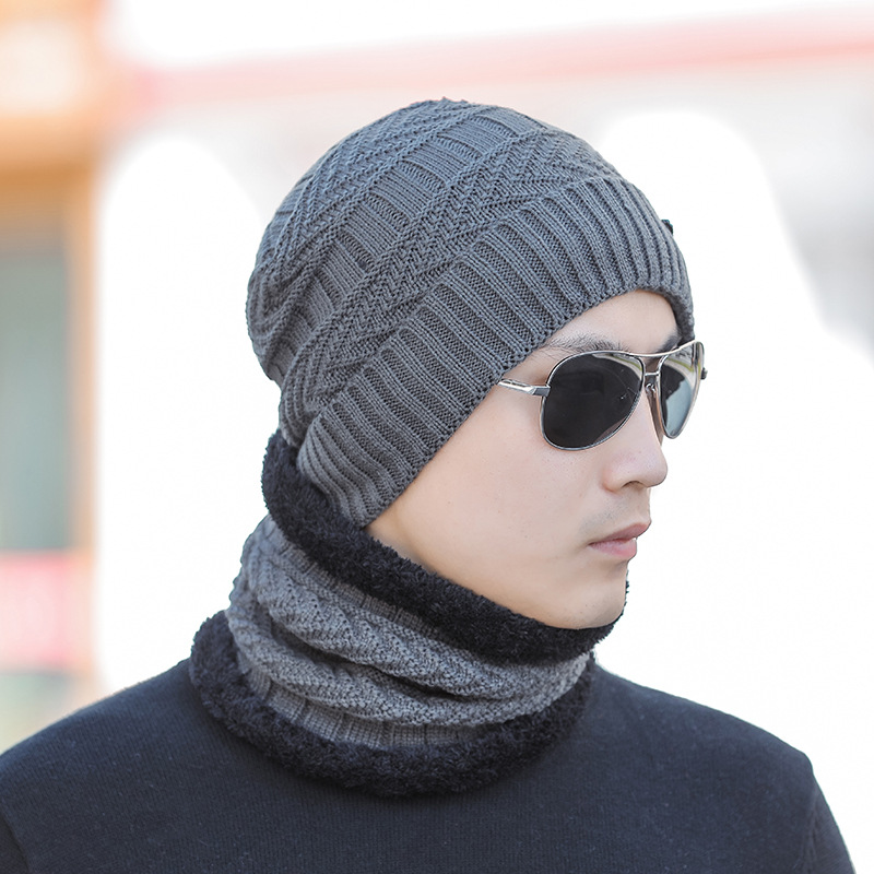 Men's Vintage Style Solid Color Eaveless Wool Cap display picture 5