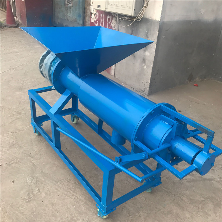 大庆猪粪鸡粪干湿分离机豆腐渣脱水挤干机 猪粪干湿分离机