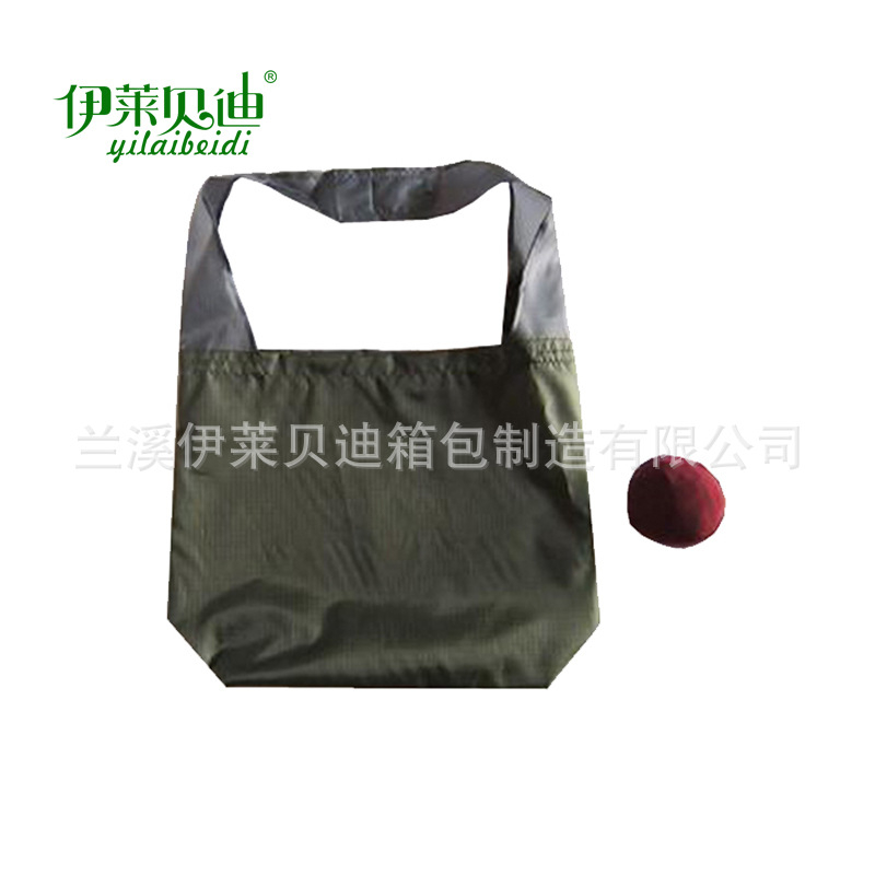 批发球形折叠袋 球形购物袋 球形收纳袋 礼品促销袋厂家定做印刷l