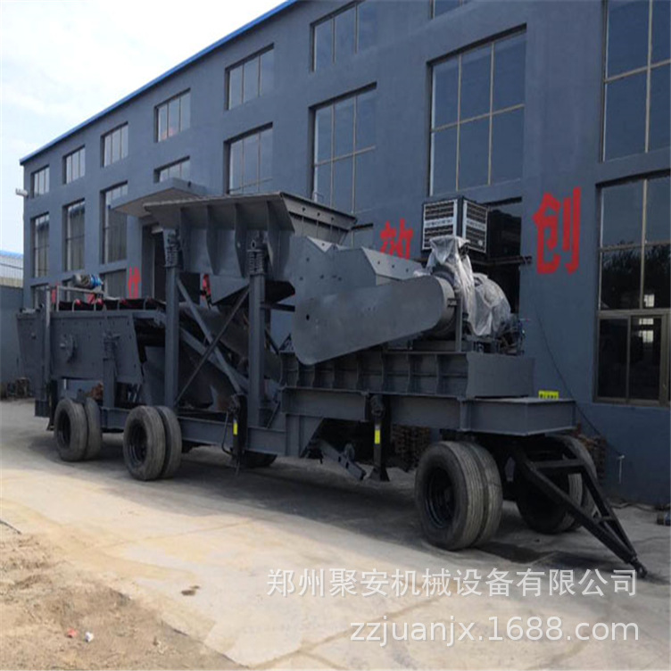 新式石头粉碎机粉碎式碎石机鹅卵石制砂机新型移动式破碎机现货