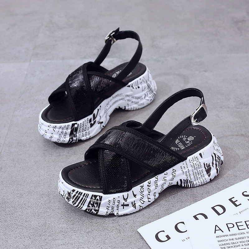 Chaussures été pour femme en Caoutchouc - Ref 3346551 Image 16