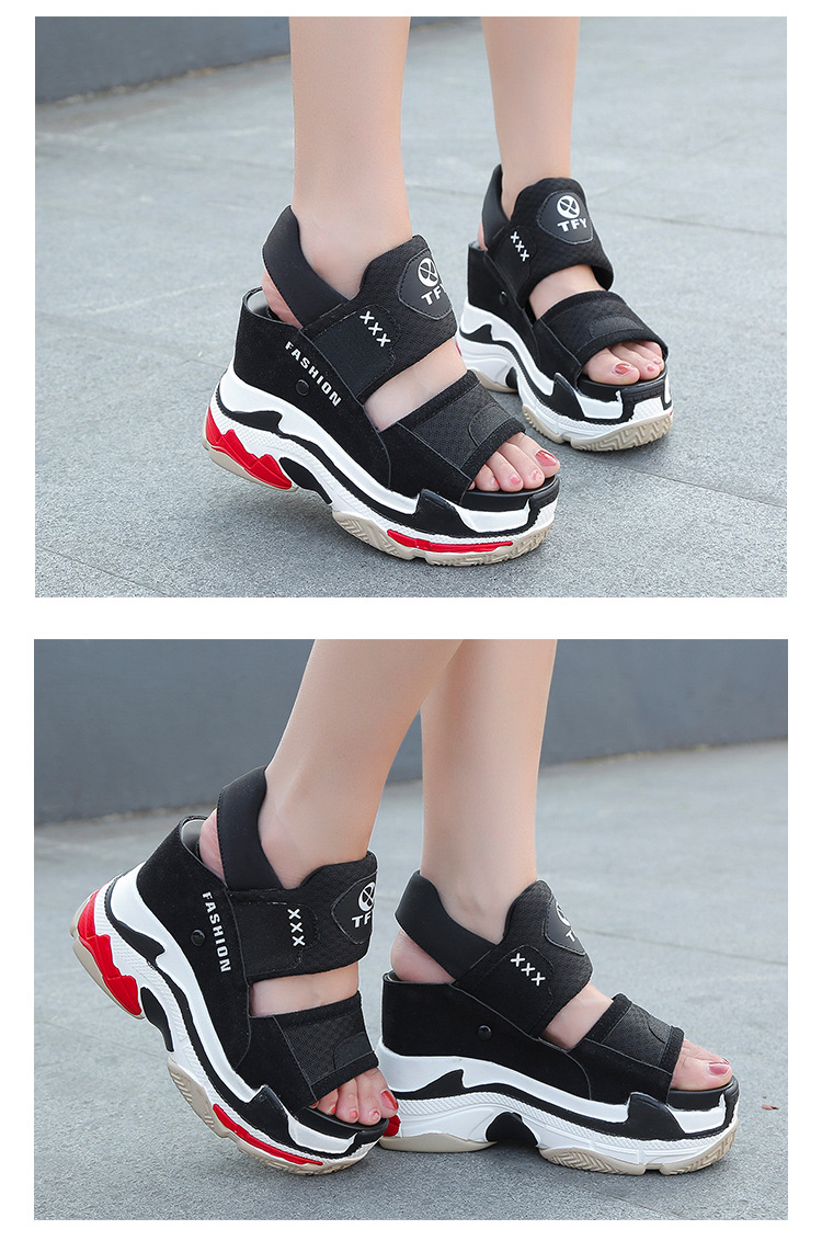 Chaussures été pour femme en Caoutchouc - Ref 3346133 Image 9