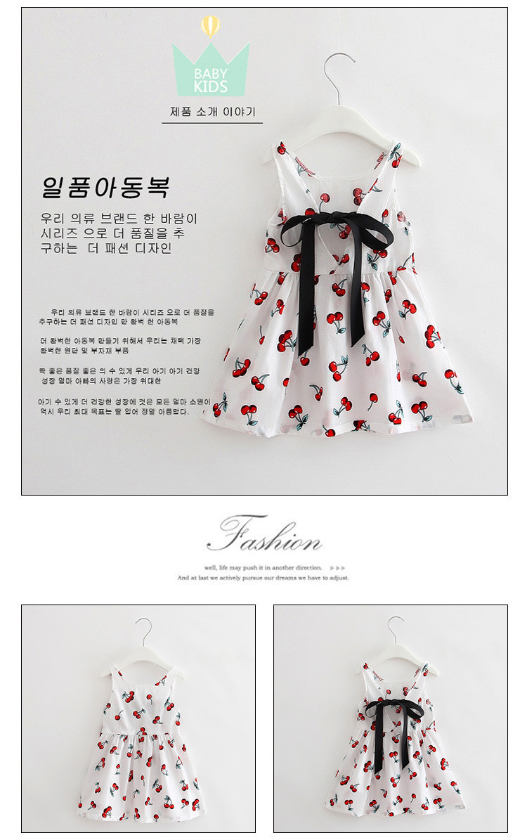 Cherry Dress Close-Up