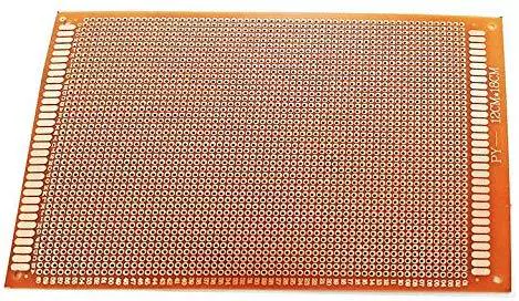 12*18 см универсальная печатная плата 12X18 см, односторонняя плата с отверстиями, печатная плата, бакелит толщиной 1,2 мм