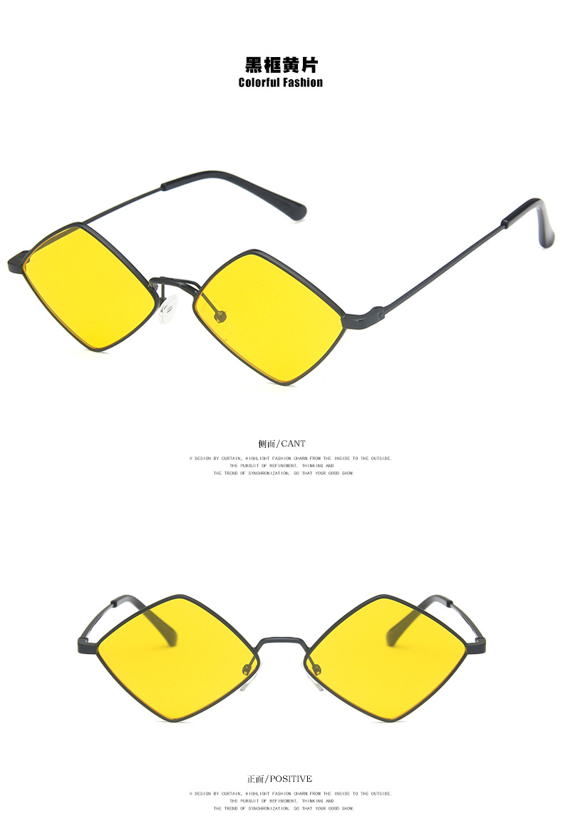 غير النظامية النظارات الشمسية جديد العصرية أزياء النظارات الشمسية الجملة display picture 6