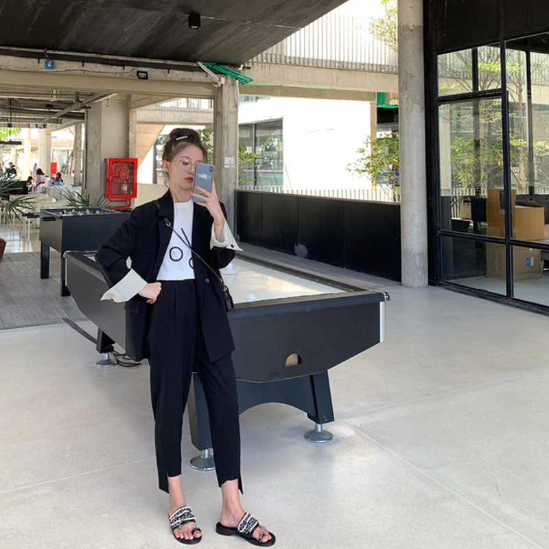 Costume femme en Mélange de coton - Ref 3333888 Image 9