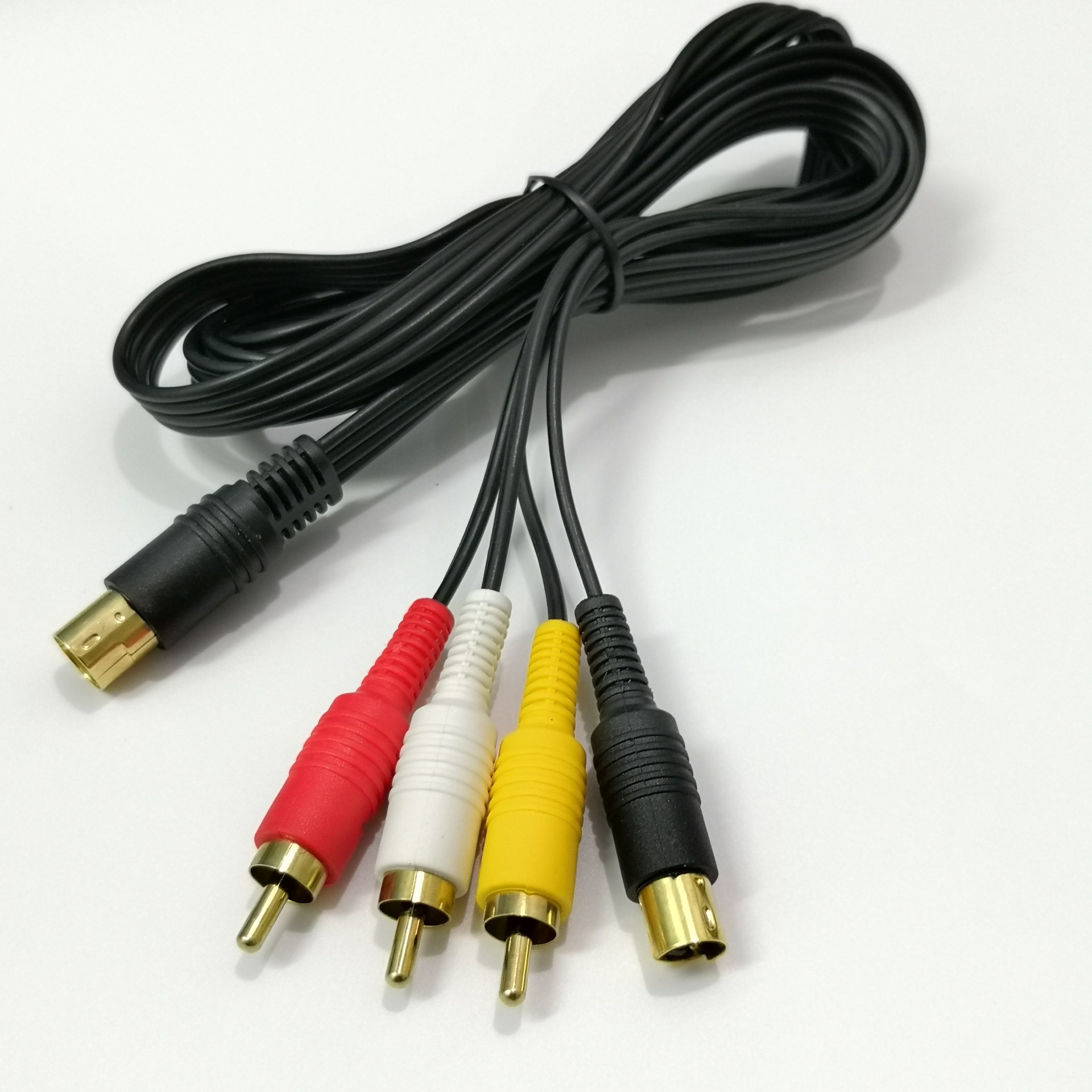 SEGA Saturn S AV cable世嘉土星S端籽AV线 镀金10针土星线S-AV线-阿里巴巴