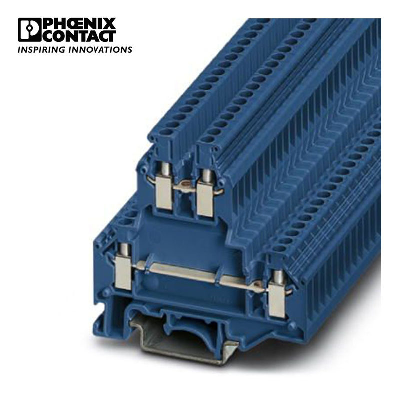 菲尼克斯 蓝色接线端子双层接线端子 - UKKB 3 BU - 2771094-50