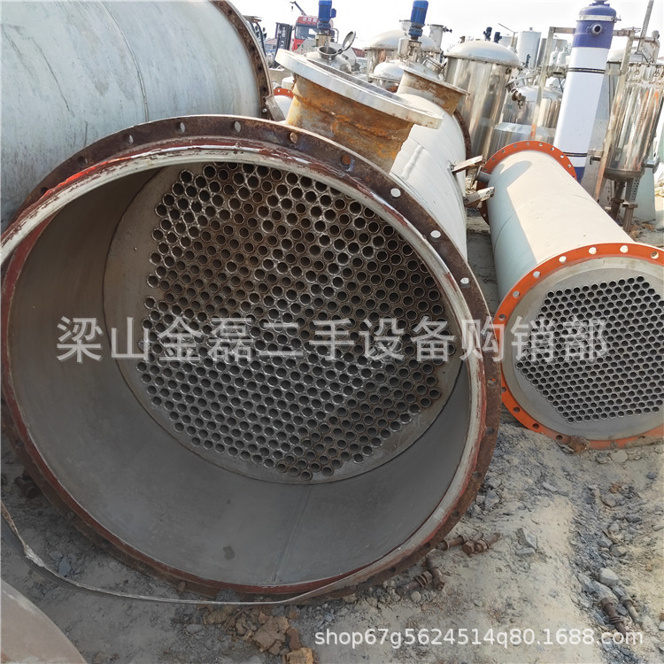 供应 不锈钢列管冷凝器 钛材冷凝器 二手不锈钢列管冷凝器