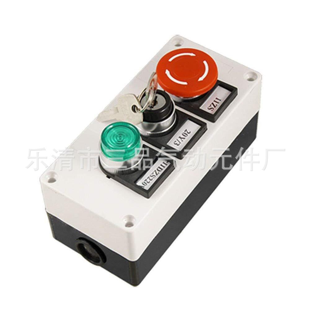 按钮开关控制盒 电源盒 push button switch control box-阿里巴巴