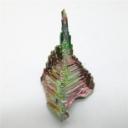 Bismuth ore, bismuth crystal, seven-color metal crystal, small ornaments, teaching specimens