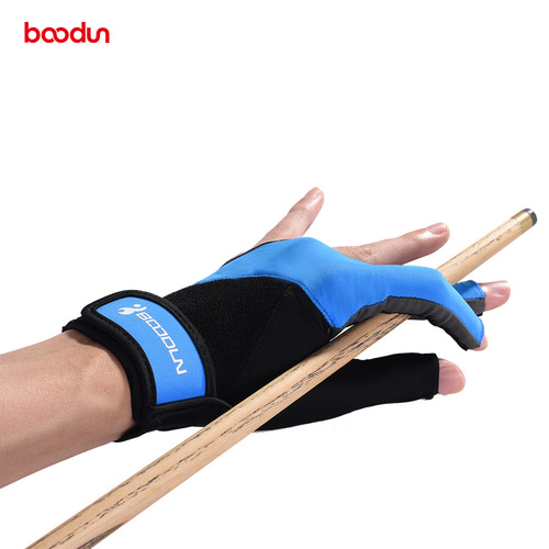 BOODUN/Boton billiards three-finger gloves accessories high elasticity comfortable sweat-absorbent Lycra billiards gloves single pack