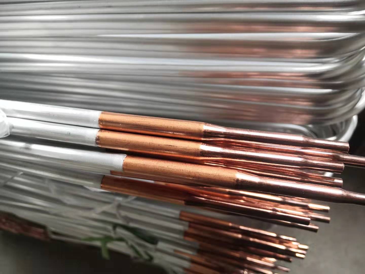 铜铝管蒸发器，冰箱冷柜，可做成蚊香盘管