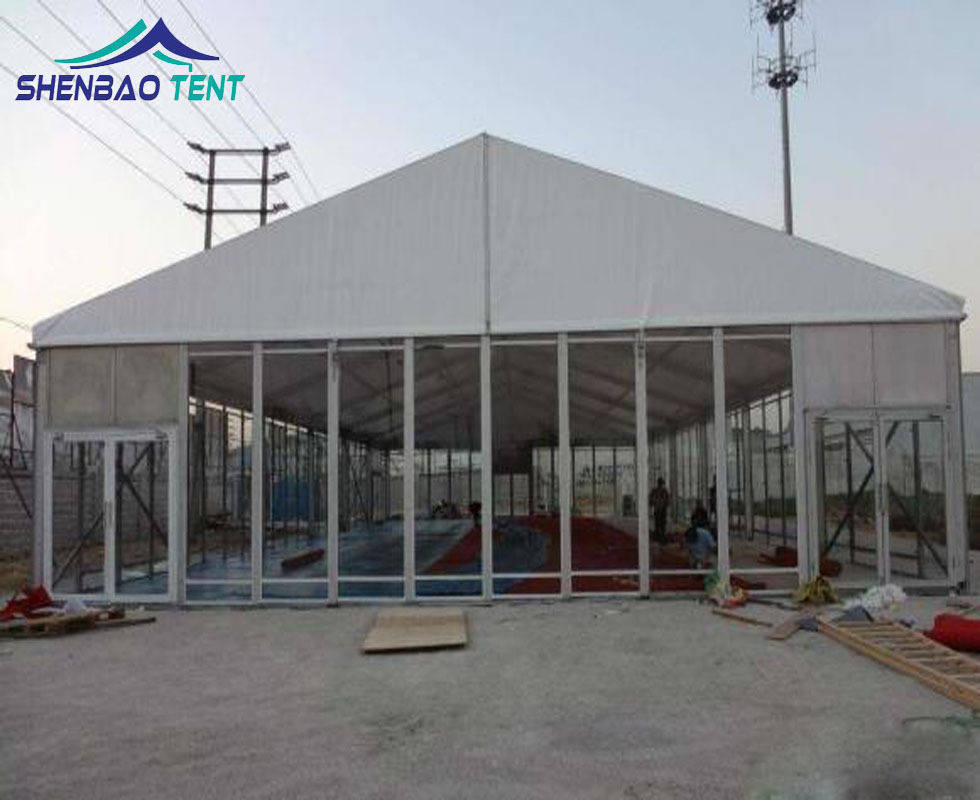 玻璃墙展览展厅帐篷 ABS硬体墙户外会客室餐饮售票厅帐篷