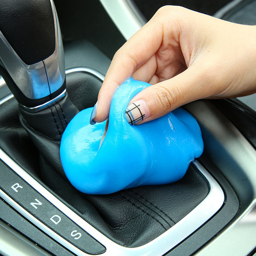 Clean soft glue car gap air outlet vacuum mud cleaning mud household keyboard glue magic glue car supplies