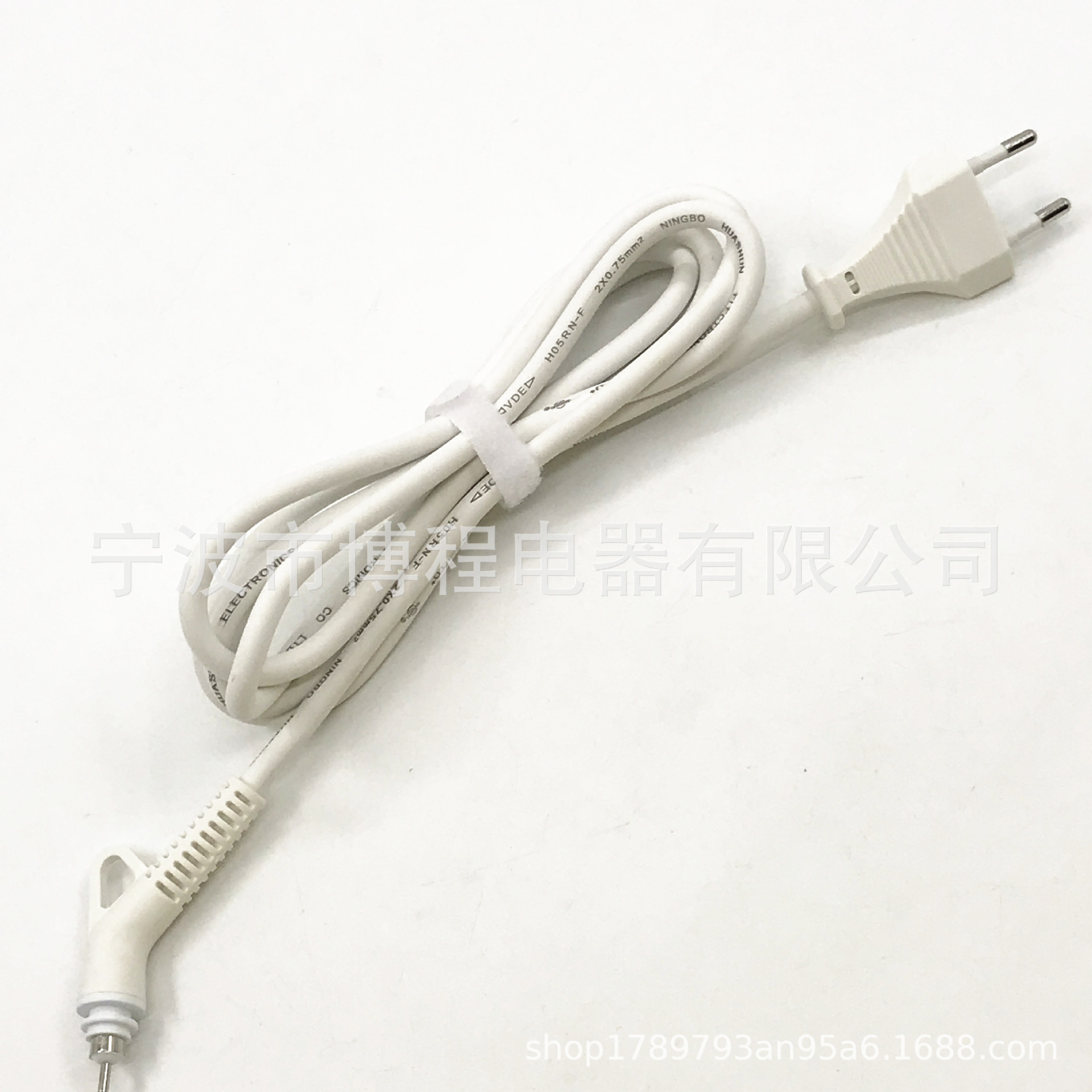 欧规电源线D01插头电源线旋转尾插头旋转尾公母插头01公母插头线