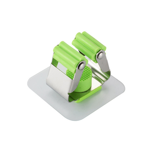 Kaiwang stainless steel mop clip hook bathroom traceless punch-free mop clip fixed buckle wholesale