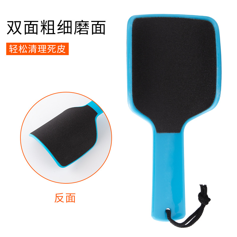 En stock al por mayor cutin pulido exfoliante callos de piel muerta talón pedicura Talón de doble cara frotamiento Archivo de pie Curvo