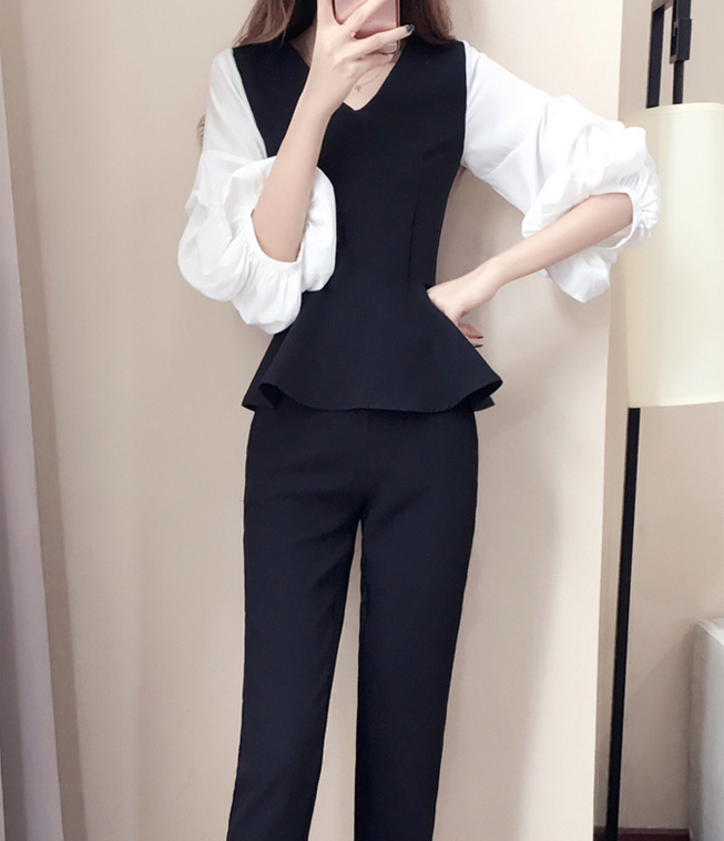 Costume femme en Mélange de coton - Ref 3335045 Image 3