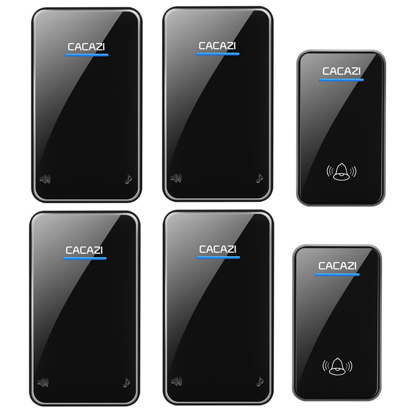 门铃无线家用门玲接收不用电池二拖四遥控电子智能病人老人呼叫器